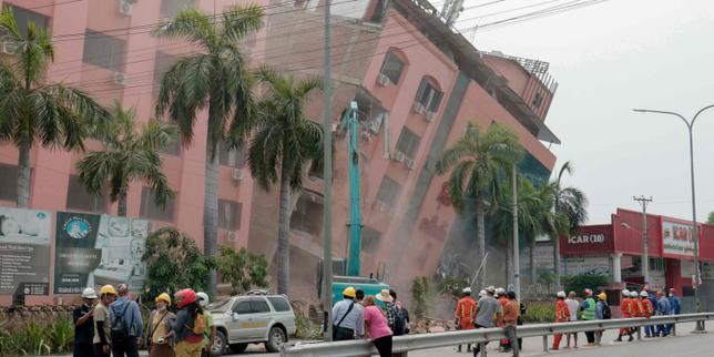En Birmanie, le bilan du séisme passe à plus de 3 350 morts