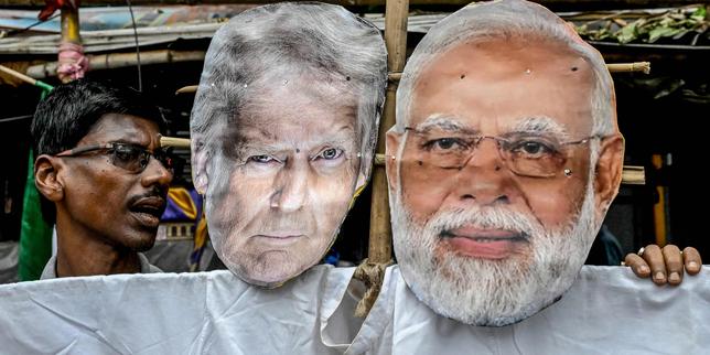 Donald Trump annonce 25 % de droits de douane supplémentaires pour l’Inde, « en réponse à l’achat continu de pétrole russe »