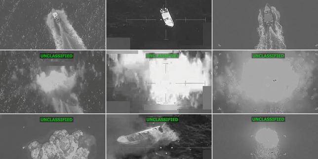 Les Etats-Unis mènent de nouvelles frappes contre des bateaux dans le Pacifique, tuant huit personnes