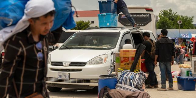 Au Cambodge, les travailleurs revenus de Thaïlande tombent dans les filets de la cybercriminalité